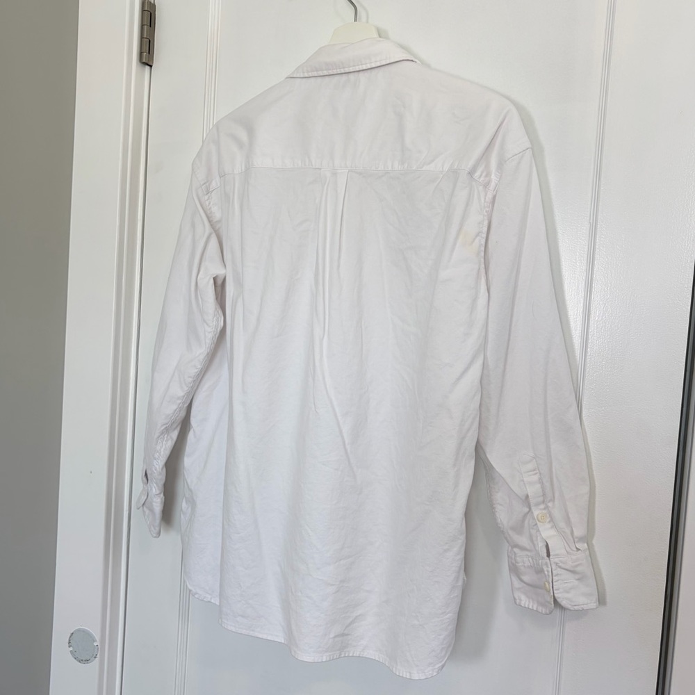 Faherty Stretch Oxford Relaxed Organic Cotton Shirt - Picture 5 of 16